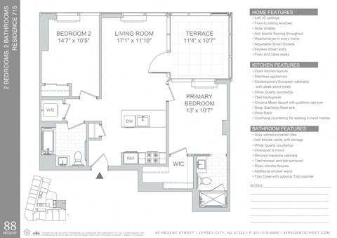 88 Regent Street Studio-2 Beds Apartment for Rent - Photo Gallery 66